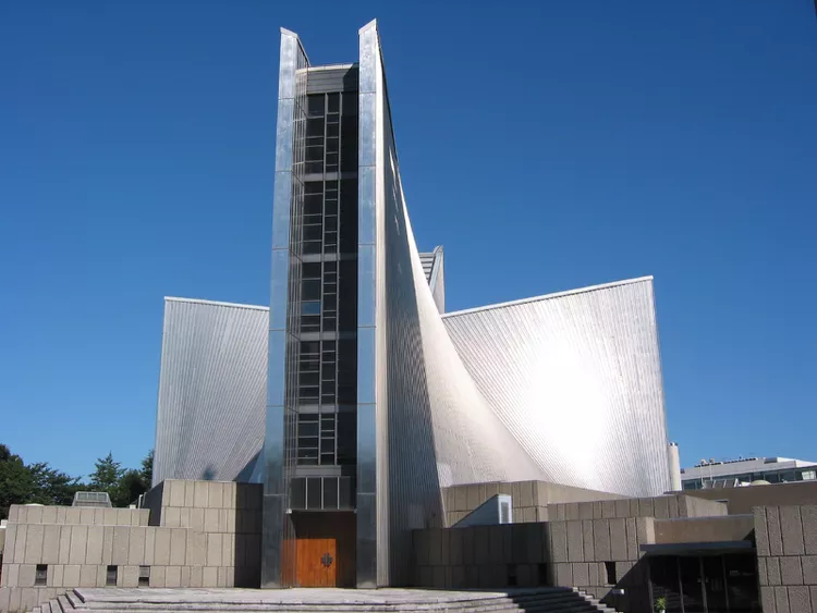 St. Mary's Cathedral, Tokyo, Japan, 1964, Kenzo Tange