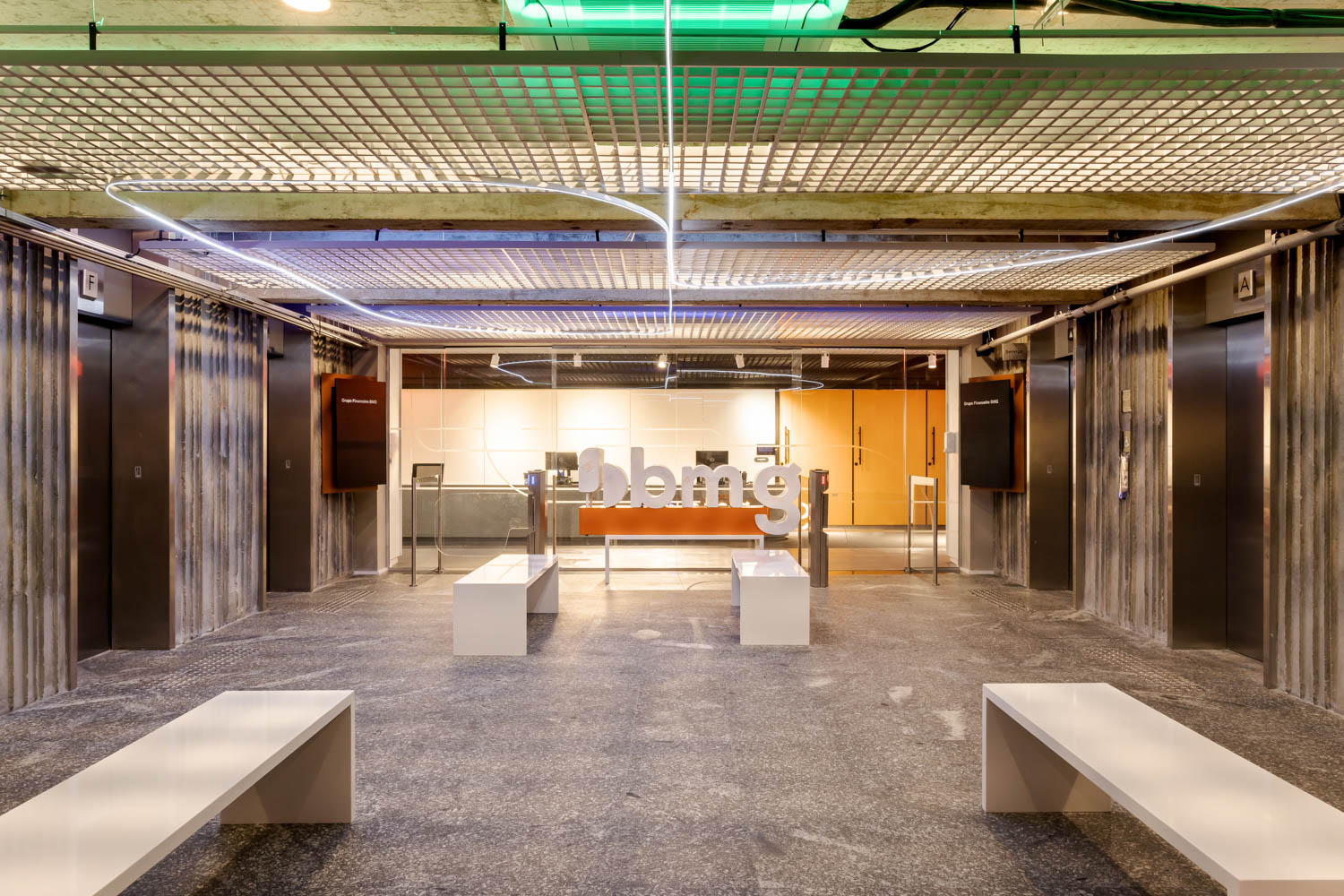 Take A Look Inside This Updated Brutalist Gem Turned Office Design